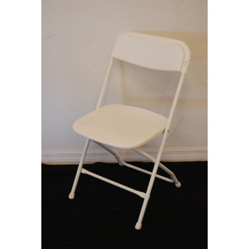 Chair  White Folding 500x500 